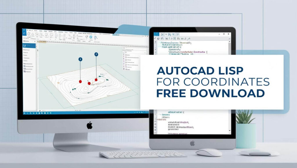 AutoCAD Lisp file for Coordinates, free download