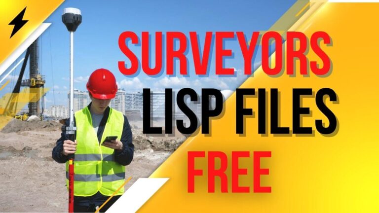 Download Free AutoCAD Lisps for Surveyors - Free Cad Tips And Tricks