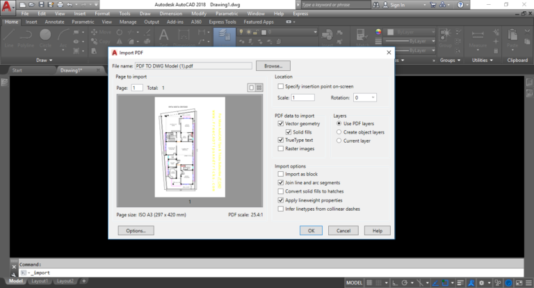 Convert PDF to AutoCAD Editable DWG Free - Free Cad Tips And Tricks