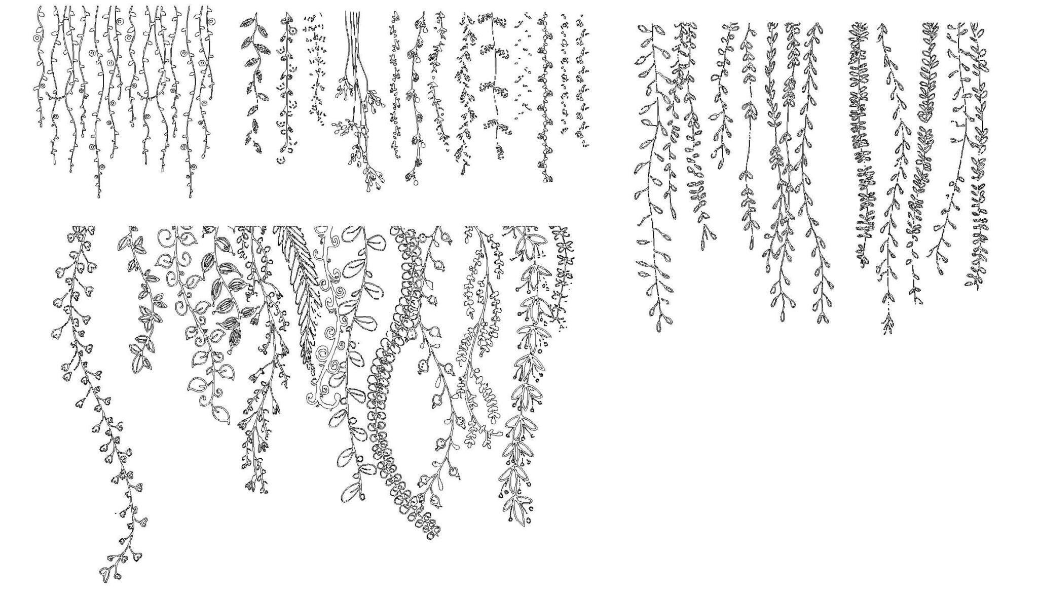 Hanging Plants CAD Blocks Library Free Download 2023