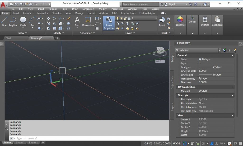 autocad-cad-ucs-rotate-in-model-space-rotate-view-in-model-space-free