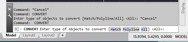 Conver Command - AutoCAD Commands to Speed Up Your Performance.