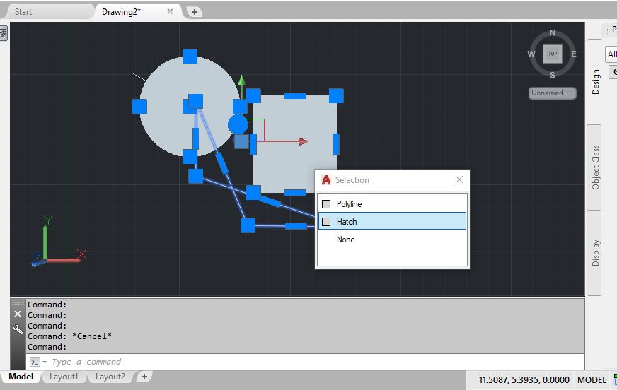 Selection Cycling Command - AutoCAD Commands to Speed Up Your Performance.